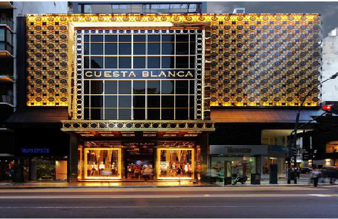 天台门头设计与商业空间的纽带。